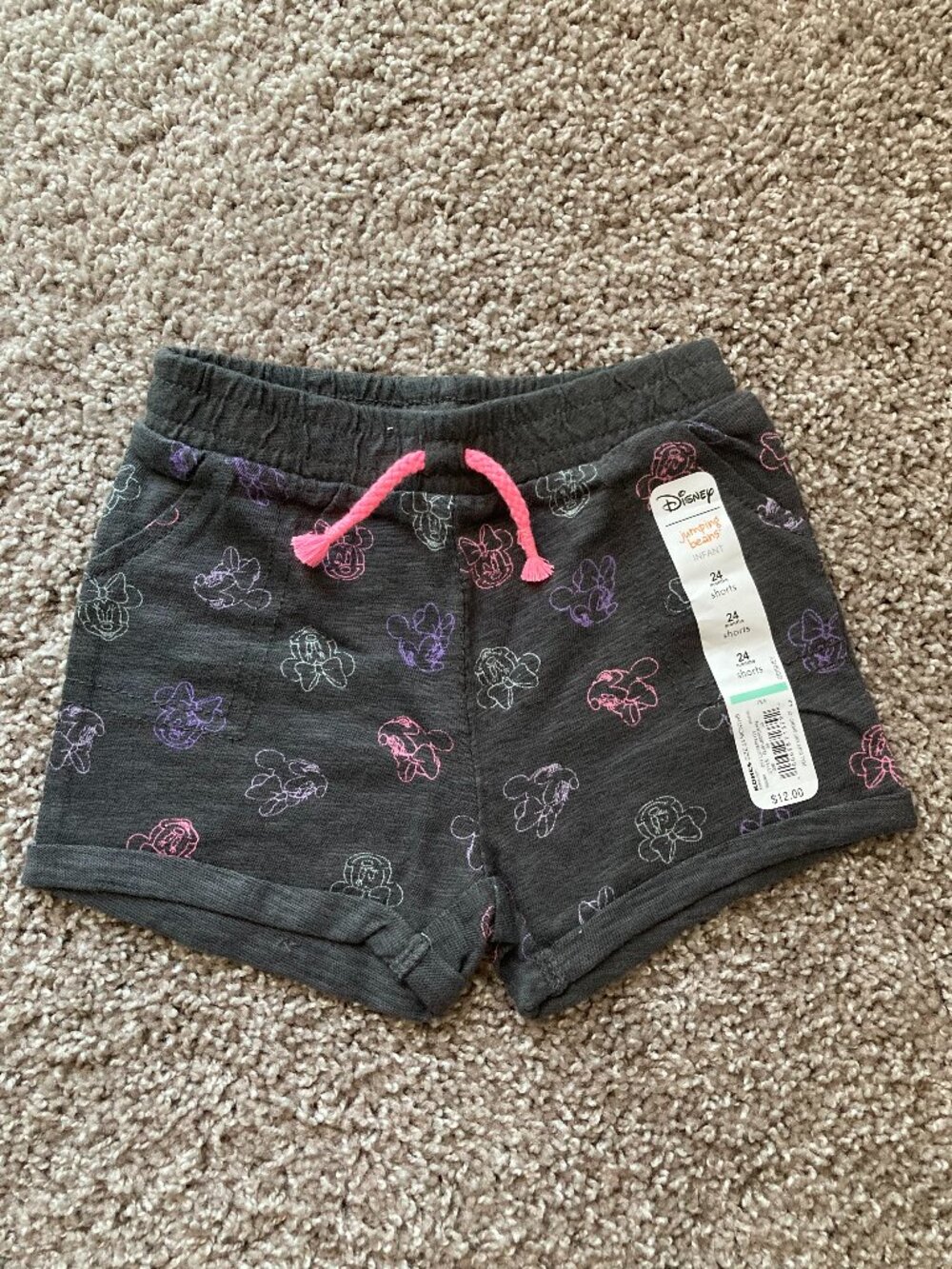 Jumping Beans Minnie Shorts Size 24mo
